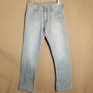 Levis jeans Mens 30×32 Gray Slim Straight